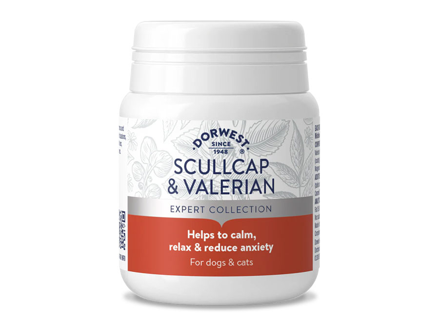 Dorwest Scullcap & Valerian Tablets For Dogs And Cats