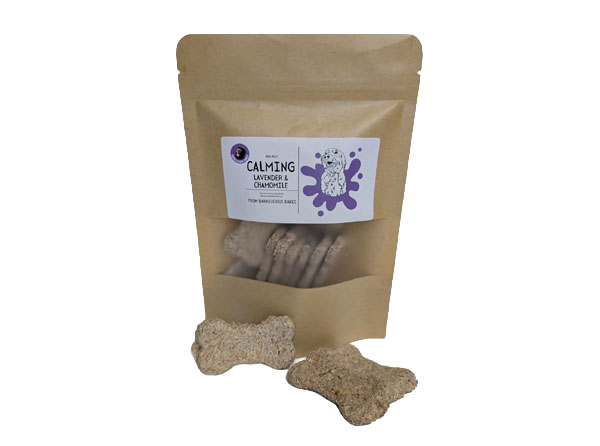 Barkelicious Bakes Lavender And Chamomile Handcrafted Dog Treats
