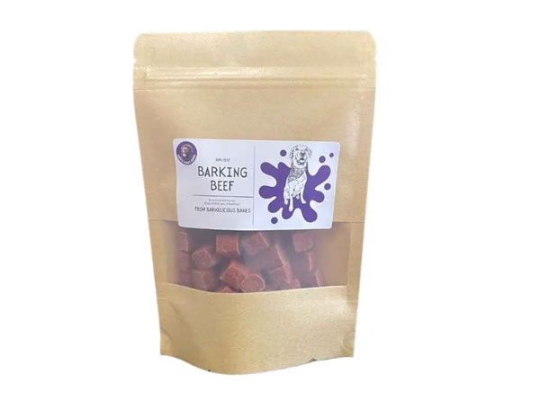 Barkelicious Bakes 100% Beef Dog Treats