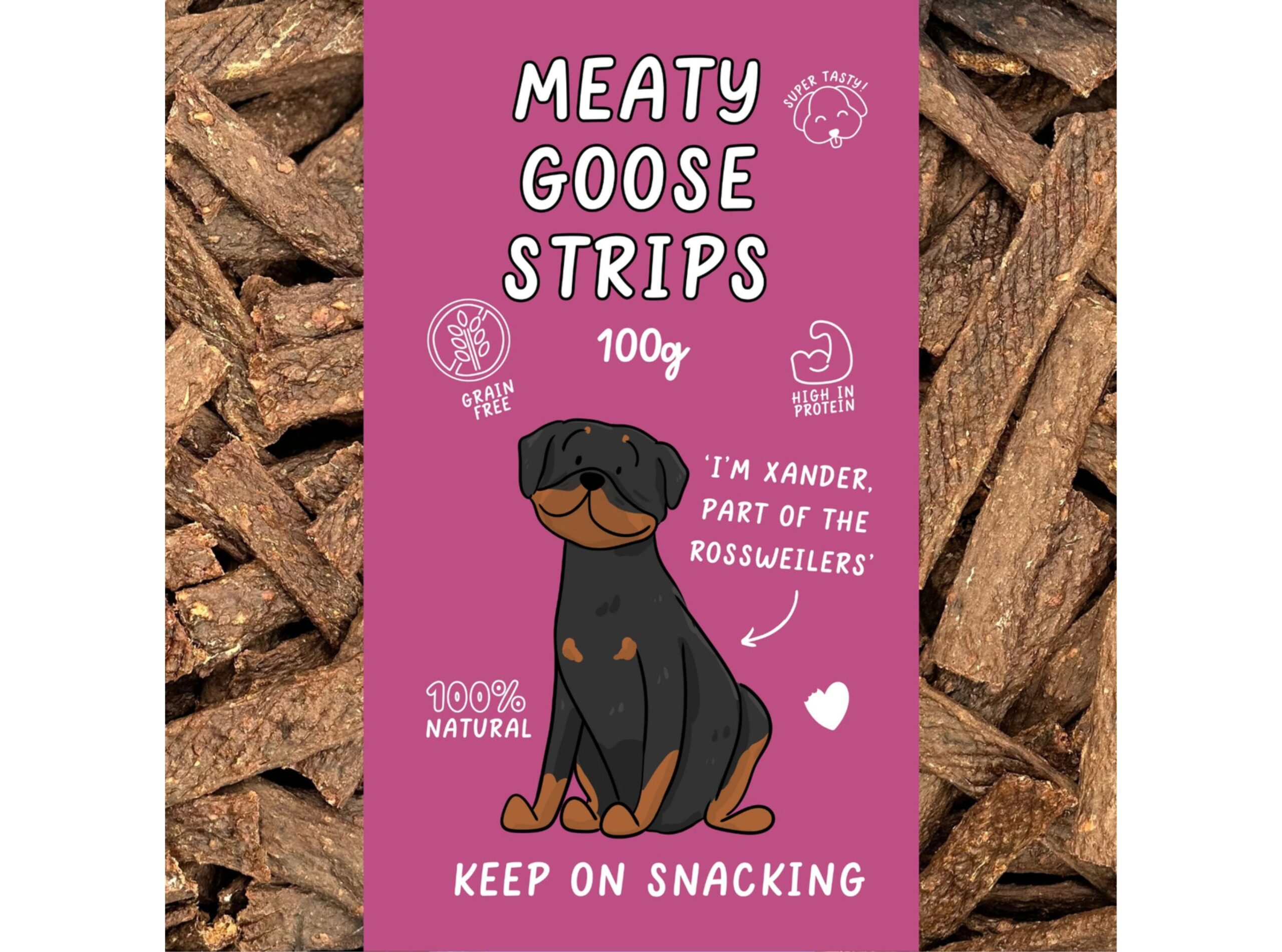 Meaty Goose Strips